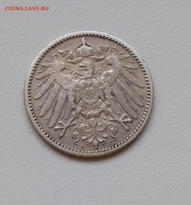 ГЕРМАНСКАЯ ИМПЕРИЯ,1 марка 1903г( двор F )!до 27.02.2018 - IMG_20180224_173218