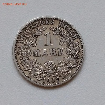 ГЕРМАНСКАЯ ИМПЕРИЯ,1 марка 1906г( двор J )!до 27.02.2018 - IMG_20180224_173321