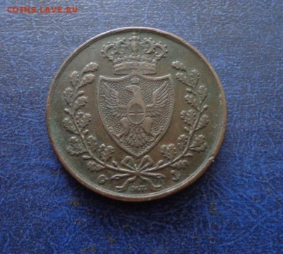 Сардиния 5 чентезимо 1826 до 01.03. - DSC01406.JPG