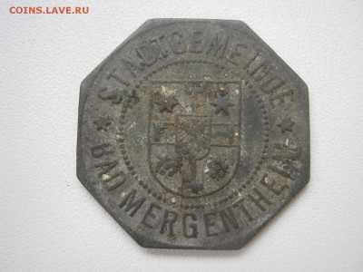 Германия Бад-Мергентхайм нотгельд 10 пфеннигов 1918 до 03.03 - IMG_4183