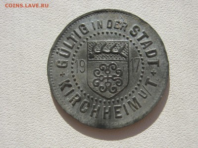 Германия Кирххайм-унтер-Текк нотгел 10 пфеннигов 1917 до 3.3 - IMG_3328