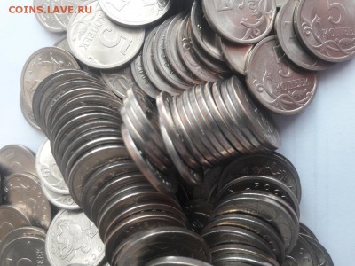 5 копеек 2009 СПМД мешковые 200 шт до 02.03 в 22.00 - 1214226