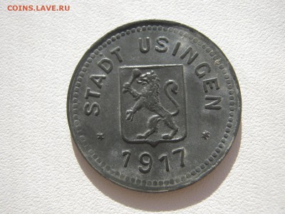 Германия Узинген нотгельд 10 пфеннигов 1917 до 03.03. - IMG_3338