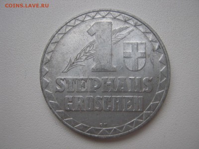 Австрия жетон-марка 1 грош святого Стефана 1950 Вена до 3.03 - IMG_4158