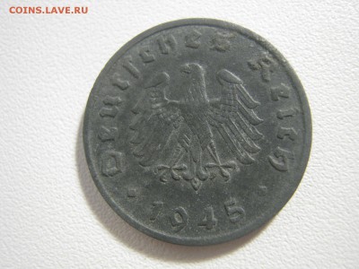 Германия оккупация союзников 1 пфенниг 1945 F до 03.03. - IMG_4361