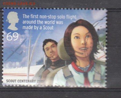 Великобритания 2007 1м 69п - 857