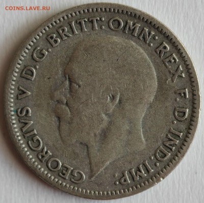 С РУБ. БРИТАНИЯ 6 пенсов  1934г. ГЕОРГ-V до 3.03 в 22-00 - IMG_1257.JPG