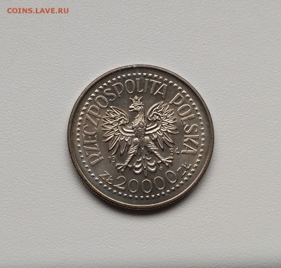 ПОЛЬША,20000 злотых 1994г(Сигизмунд I)!до 28.02.2018 - фото 18 февраля 2018 022