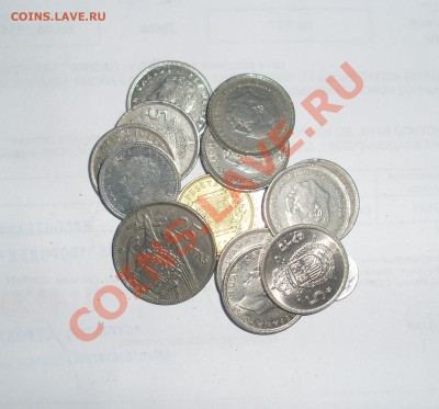 Кучка монет Испании - 16 штук - SL378783.JPG