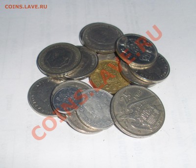 Кучка монет Испании - 16 штук - SL378784.JPG