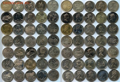 Крупные монеты мира! Шайбы по фиксу 200 шт. разные. Скидки - 2