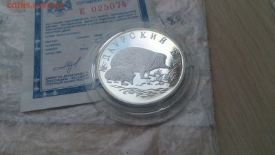 Красная книга 1 Рубль 1999 Даурский ёж до 5.03. 22.10 - DSC_2665.JPG