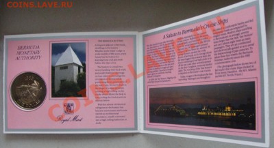- Великобритания Бермуды 1 доллар 1985 буклет - до 10.04.11 - Бермуды-2