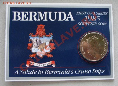 - Великобритания Бермуды 1 доллар 1985 буклет - до 10.04.11 - Бермуды-1