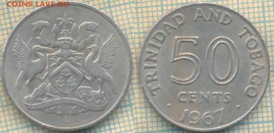 Тринидад и Тобаго 50 центов 1967 г., до  06.03.2018 г. 22.00 - Тринидад и Тобаго 50 центов 1967  205