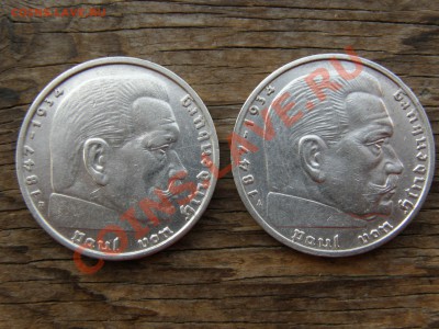 Серебро III Reich: двухмарочники - P4060001.JPG