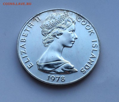 рона Шайба Острова Кука 5$ долларов 1978 птицы Серебро - krona_shajba_ostrova_kuka_5_dollarov_1978_pticy_serebro (1)