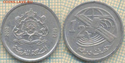 2 дирхама 2002 г., до 06.03.2018 г. 22.00 по Москв - Марокко 1 2 дирхама 2002  149