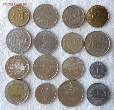 Монеты мира 106 по фиксированной цене до 5 марта 22.00 мск - 106 2 20180206_103804
