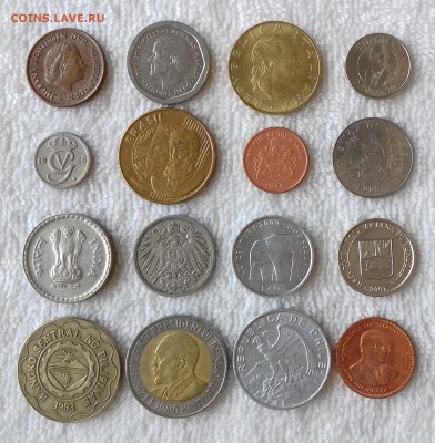 Монеты мира 108 по фиксированной цене до 5 марта 22.00 мск - 108 1 20180206_122238