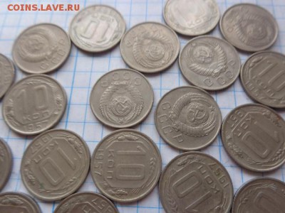 10 коп 1957 г  33 шт   обращ  до 5.3  в 21-30 мск - DSC02083.JPG