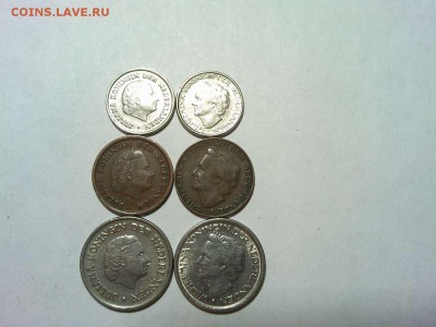 6 монет Нидерландов 1948 и 1950гг., до 03.03.18г. - IMG_20180127_215544_thumb