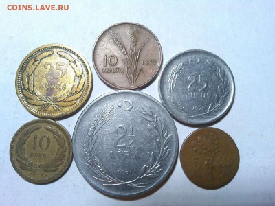 6 монет Турции, с 1949 по 1970гг., до 03.03.18г. - IMG_20180127_221809_thumb