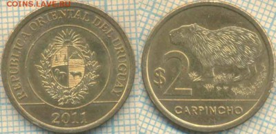 Уругвай 2 песо 2011 г., до 06.03.2018 г. 22.00 по Москве - Уругвай 2 песо 2011  79