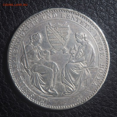 Саксония Траурный Талер 1854 до 02.03.2018 в 22.00 - P2221818.JPG
