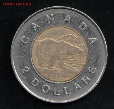 КАНАДА 2 ДОЛЛАРА 1996 - 3 001