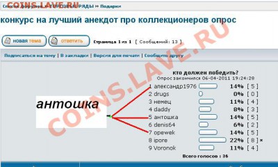 конкурс на лучший анекдот про коллекционеров опрос - Безымянный.JPG