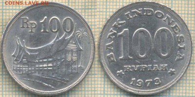 Индонезия 100 рупий 1973 г., до 06.03.2018 г. 22.00 по Москв - Индонезия 100 рупий 1973  225