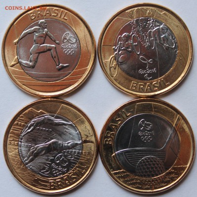 Бразилия 4х1 реал 2014. Олимпиада РИО-2016. Спорт. БИМ. UNC - 3