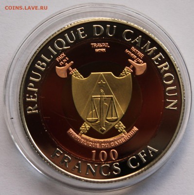 Камерун 100 франков 2012 Мать Тереза.ТИРАЖ-777 шт. Триметалл - 6