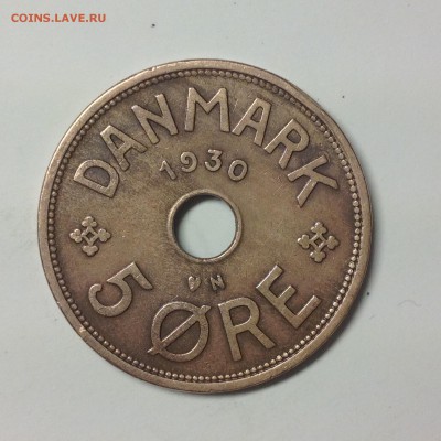 ДАНИЯ. 5 оре.1930г. - 9 (18)