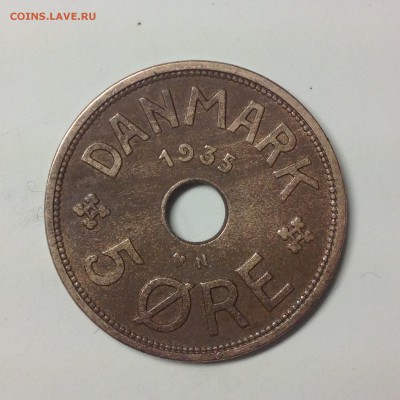 ДАНИЯ. 5 оре.1935г. - 9 (20)