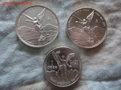 14 монет 1 унция Китай, Мексика, США, Канада, Австралия - 10.JPG