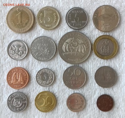 Монеты мира 119 по фиксированной цене до 6 марта 22.00 мск - 119 2 20180206_115512