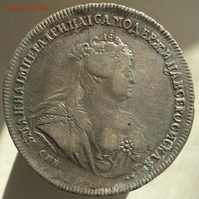 1 рубль 1740 года СПБ - E92EAE5B-D65B-4ACD-B29E-BEB84A20B354