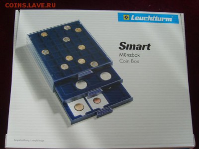 Leuchtturm MUNZBOX SMART для 12 монетных капсул Quadrum.до - S8309857.JPG