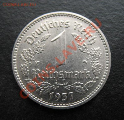 Германия, 1937 г, Третий рейх, 1 М, до 12.04 в 21-00 мск - г 1937 1м