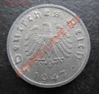 Германия, 1947, оккупация союзников, до 12.04 в 21-00 мск - г 1947 10бсв а
