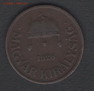 Венгрия 1 филлер 1926 до 05.03.2018 21.00 мск - скан 005