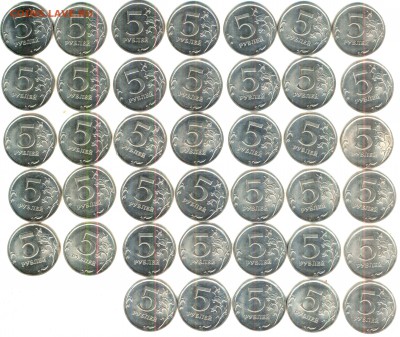 5 рублей 2010 сп - 40 штук - реверс_thumb