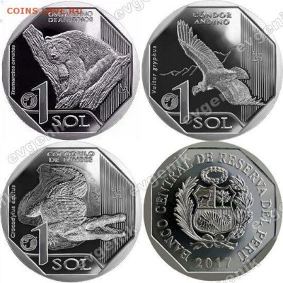 Польша-США-КАНАДА-19-20-РОССИЯ-Португалия-Казахстан - pe_set_1sol_animals_3coins