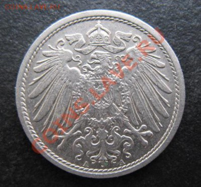 Германия, 1913 г, 10 пф, до 12.04 в 21-00 мск - г 1913 10а