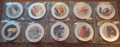 МАЛАВИ - РЕДКИЕ ЖАБЫ цветные набор 10 штук до 9.03, 22.00 - Малави Жабы в опасности 10 шт._1