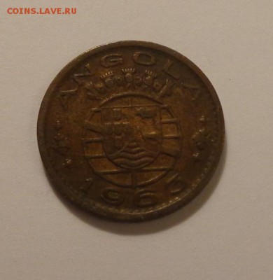 ПОРТУГ. АНГОЛА - 1 эск. 1963 до 9.03, 22.00 - Португ. Ангола 1 эск 1963