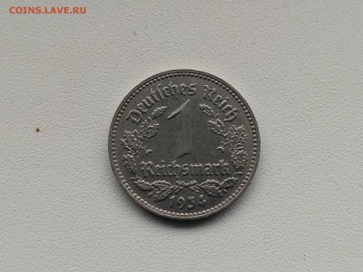 ГЕРМАНИЯ(РЕЙХ),1 рейхсмарка 1934J(никель)!до 5.03.2018 - IMG_20180228_131854