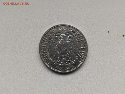 ГЕРМАНСКАЯ ИМПЕРИЯ,25 пфеннигов 1910Аг(никель)!до 5.03.2018 - IMG_20180228_132023